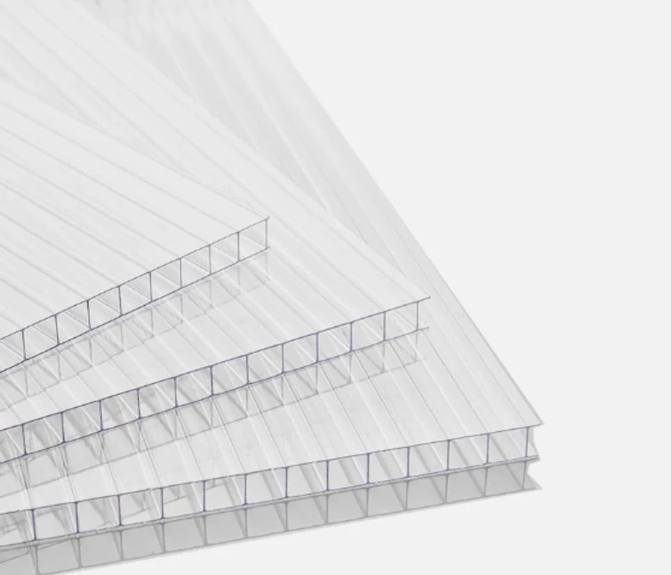 Multi-wall polycarbonate roofing and cladding sheets