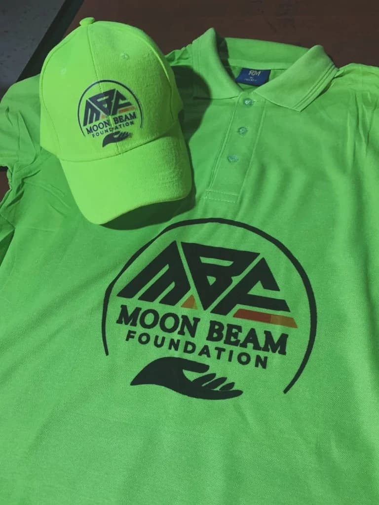 Custom branded polo shirts and caps for corporate campaigns